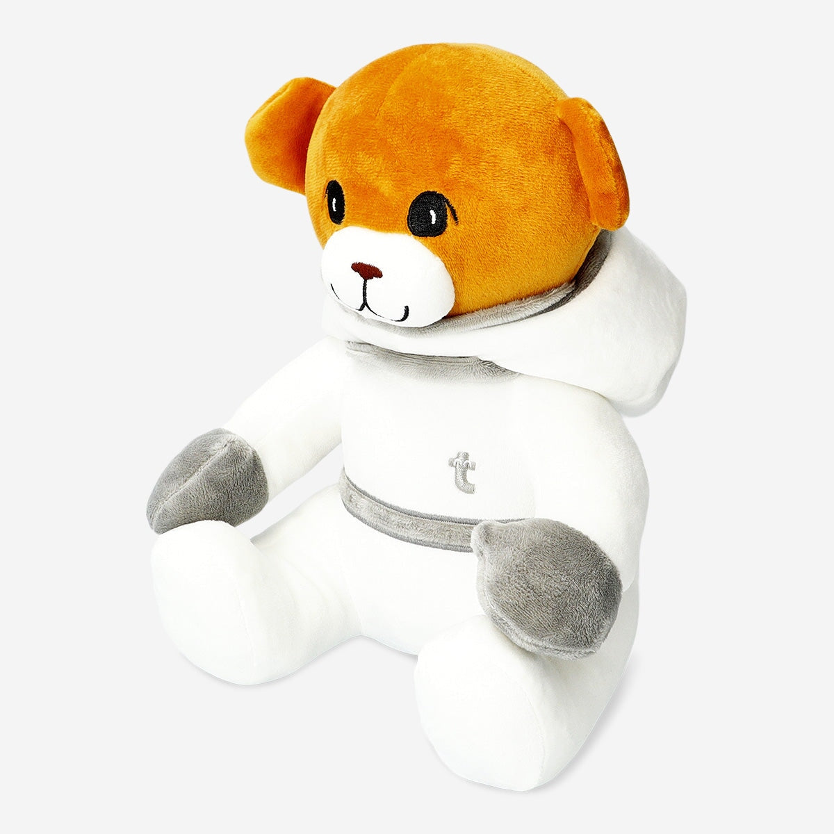 Cuddly friend. Astronaut