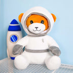 Cuddly friend. Astronaut