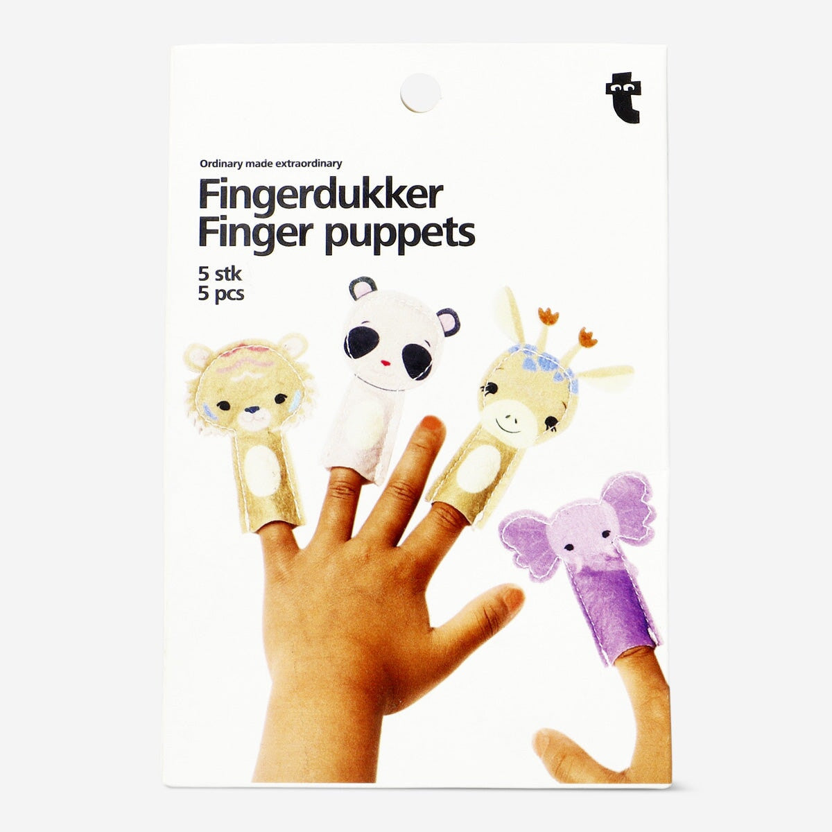 Finger puppets. 5 pcs