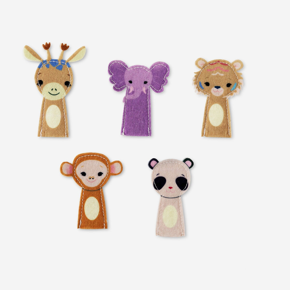 Finger puppets. 5 pcs