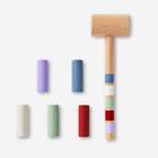 Wooden hammer bench